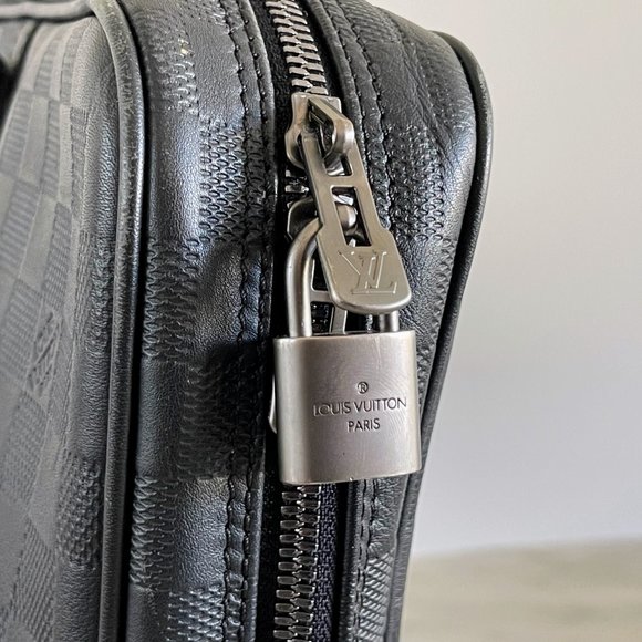 Louis Vuitton Black Damier Infini Porte-Documents Voyage - Picture 7 of 7